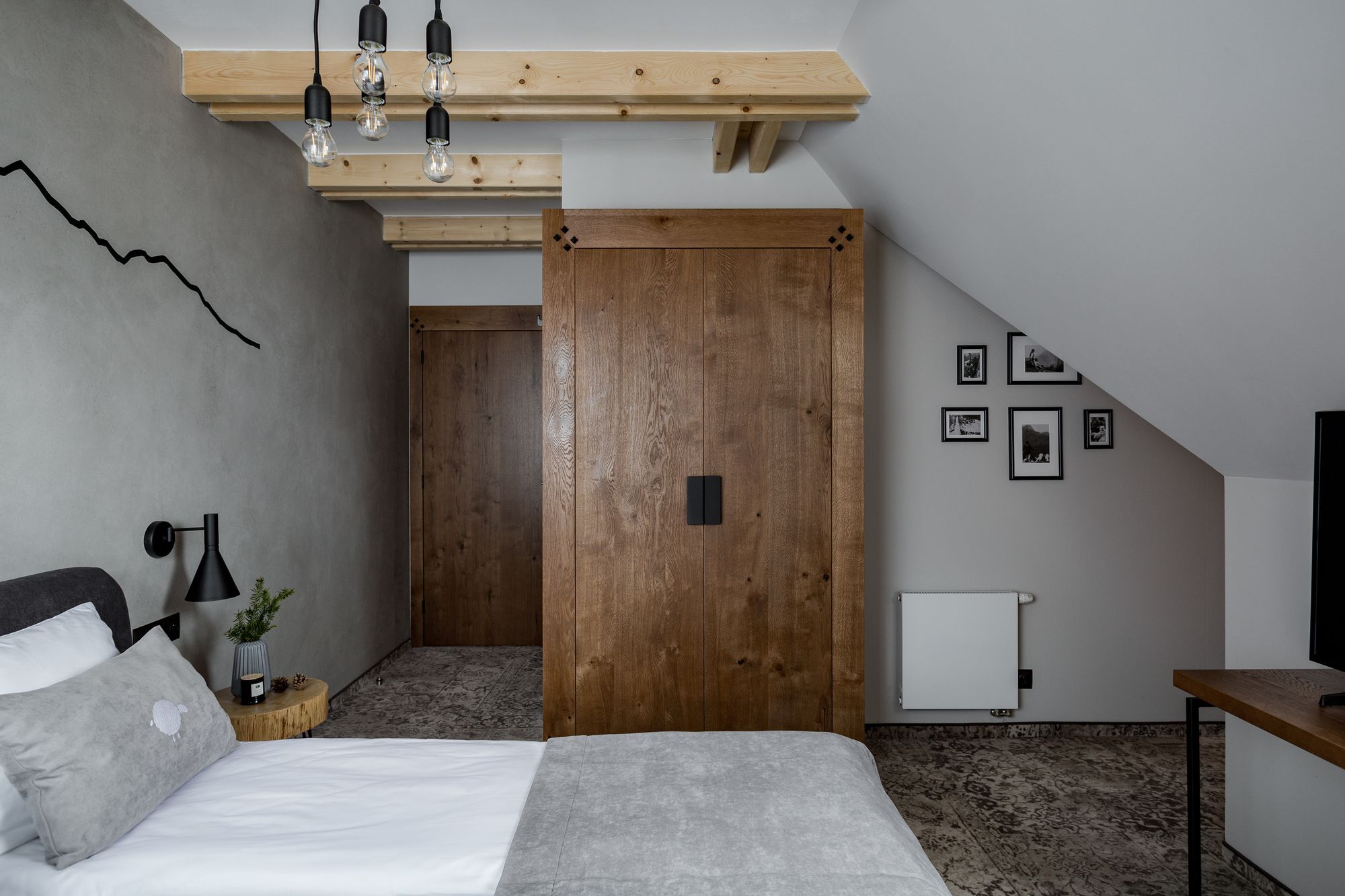 Biala Owca Bed and Breakfast Zakopane Exteriör bild A sliding door